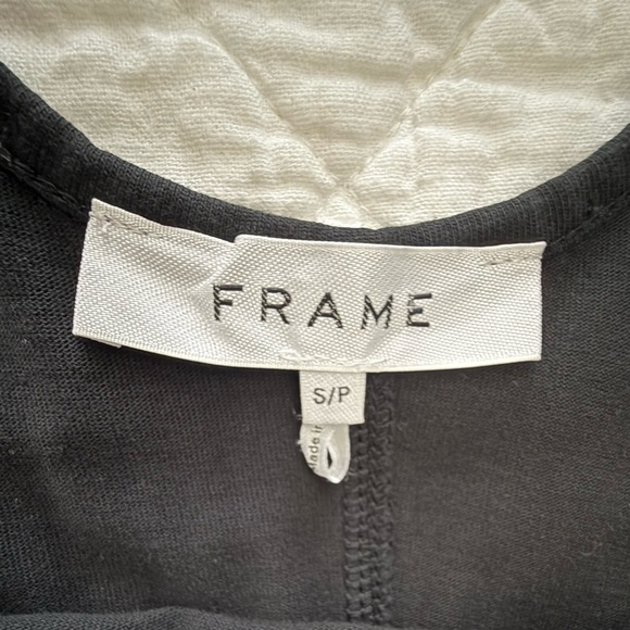 👗FRAME Cut Out Midi Dress 100% Organic Cotton - Picture 10 of 13